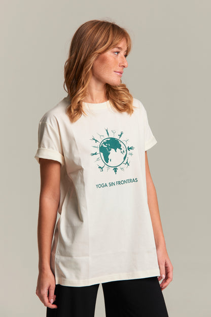 Camiseta Yoga Sin Fronteras