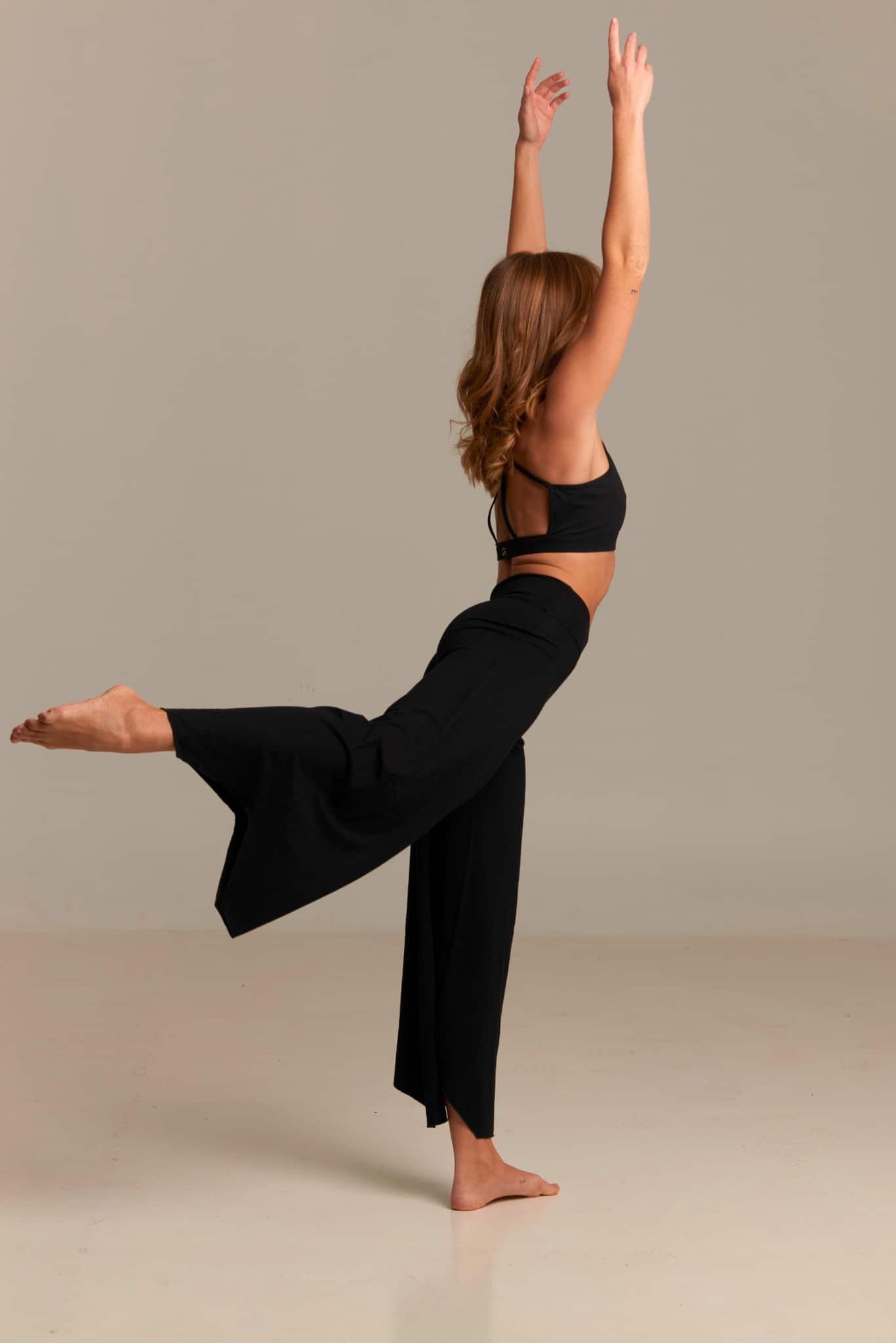 Maya Flare Pant Black