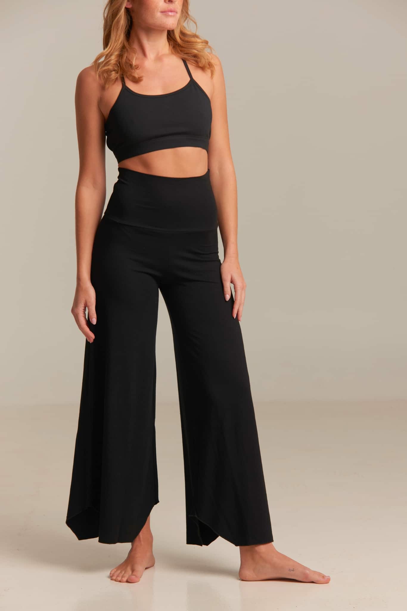 Maya Flare Pant Black