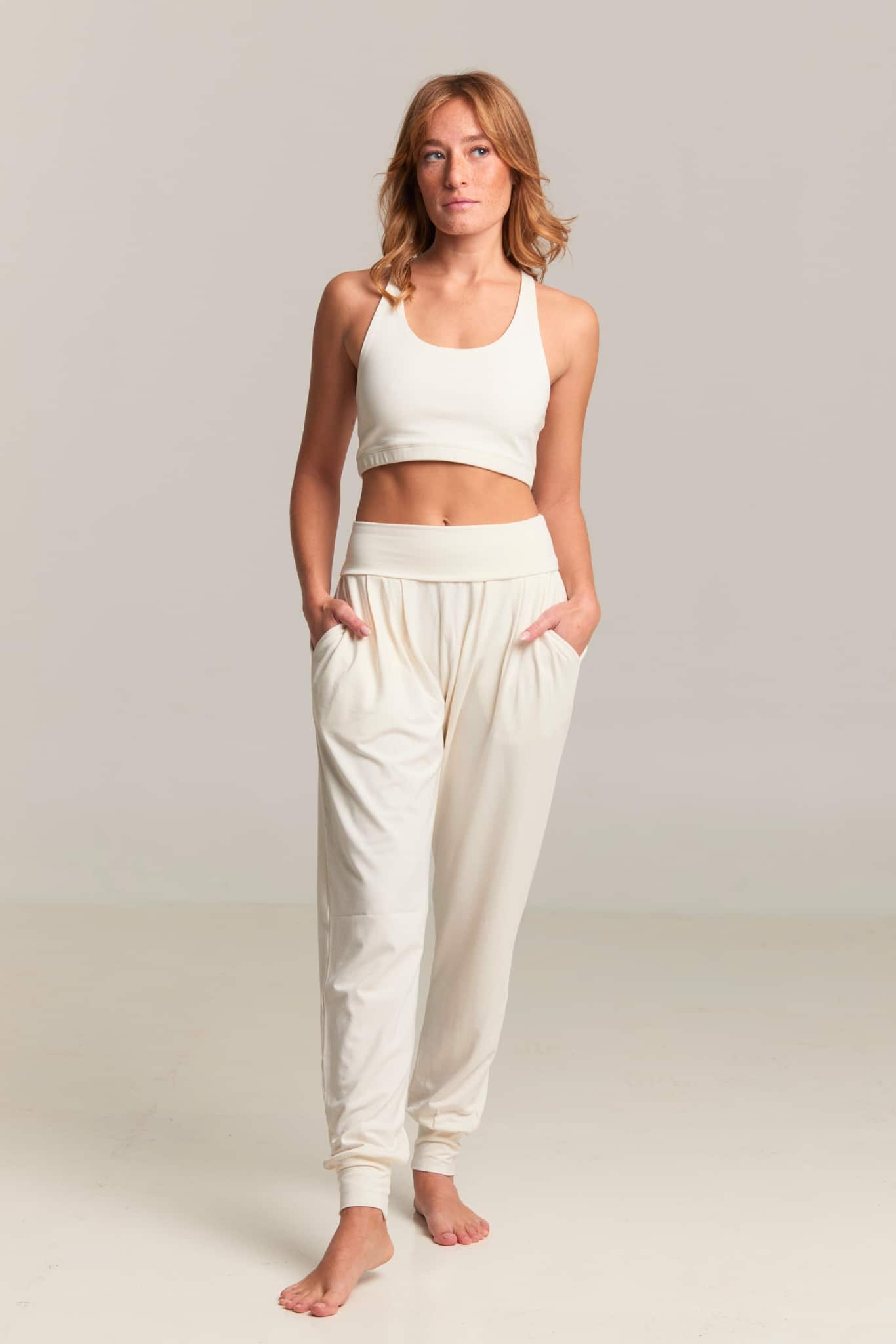 Purusha Harem Pant Oat